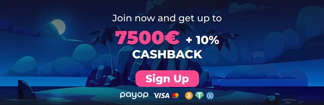 Interface de Seven Casino sur ordinateur